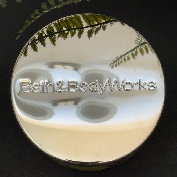 BBW Basil Leaf & Apple Bath & Body Works 3 Wick Candle - Picture 8 of 10